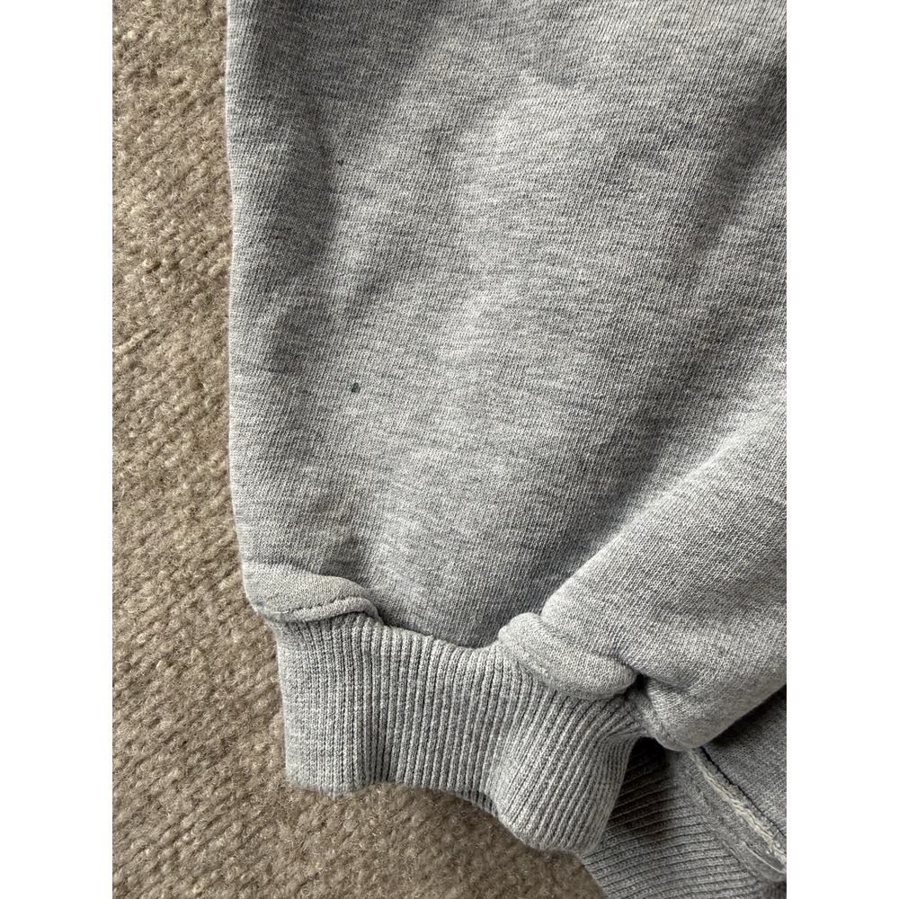 Vintage Looney Tunes Crewneck Sweatshirt XL‎ Crop Embroidered 90s Gray - Picture 9 of 10